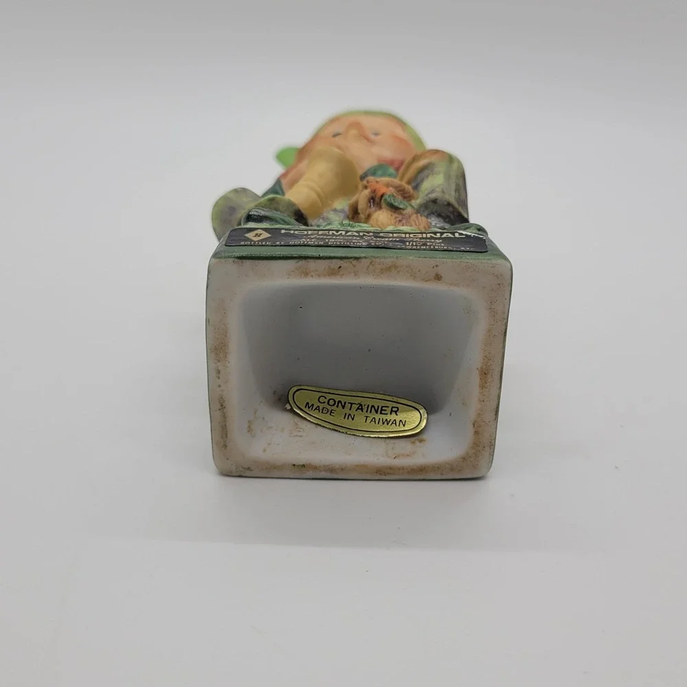 Vintage 1975 Hoffman Original Leprechaun‎ Saxophone Sherry Decanter Figurine